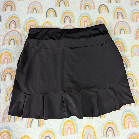 Pebble Beach Dry-Luxe Back Hem Box Pleat 15" Skort - Picture 5 of 5